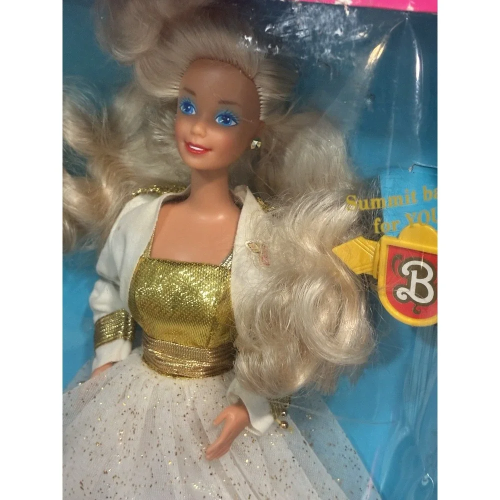 Vtg Summit Barbie 1990 Mattel 7027